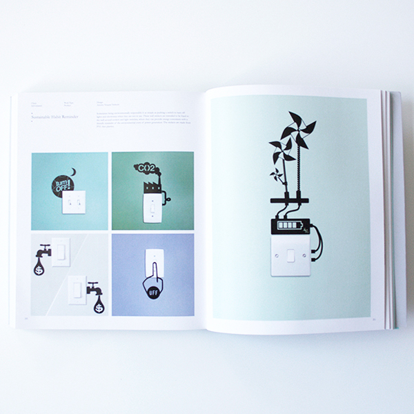 book graphic design decoration eco reminders