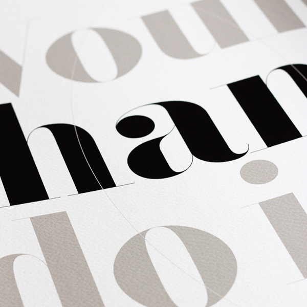 chanel poster design typography